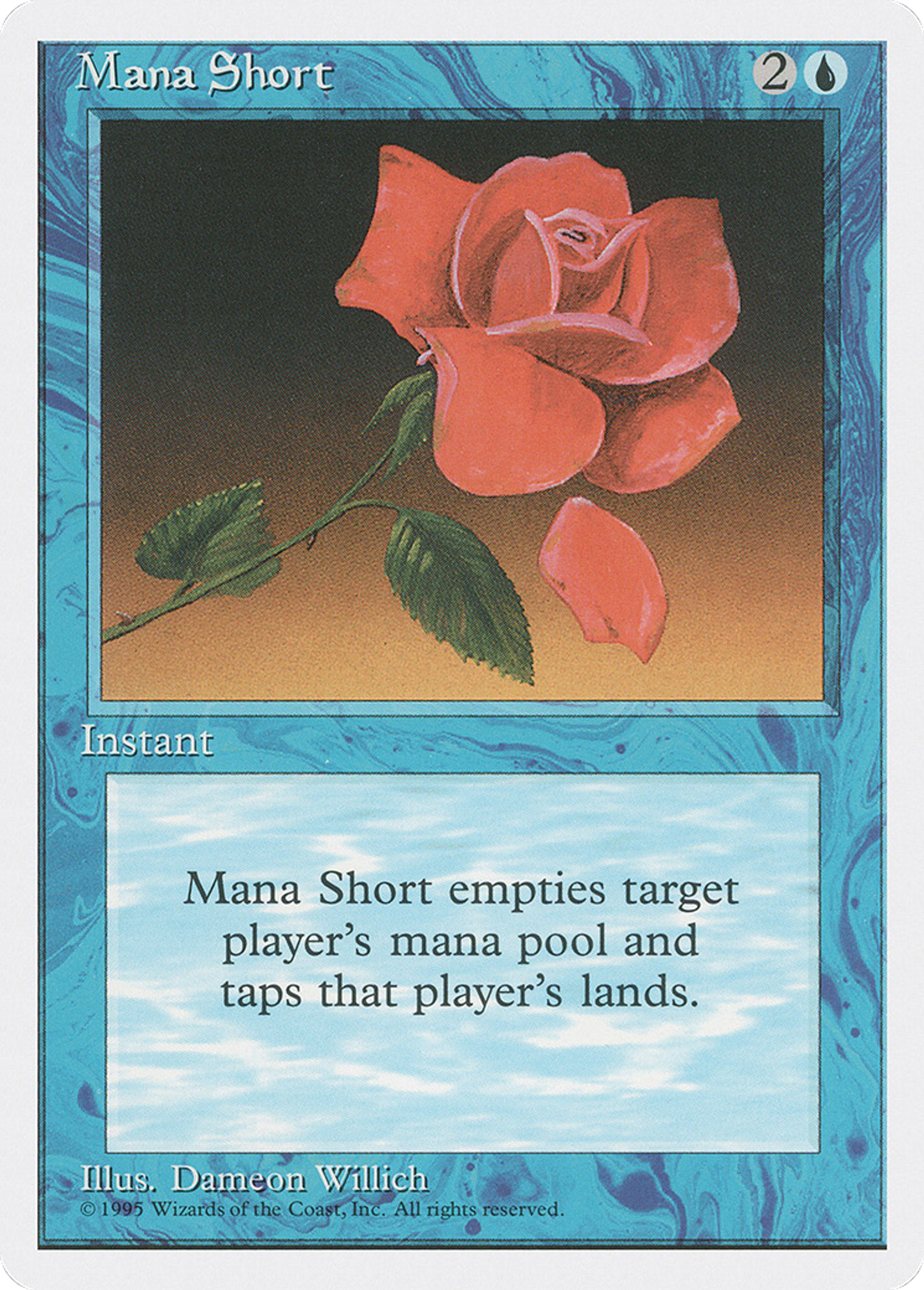 Mana Short — Fourth Edition — Magic: The Gathering