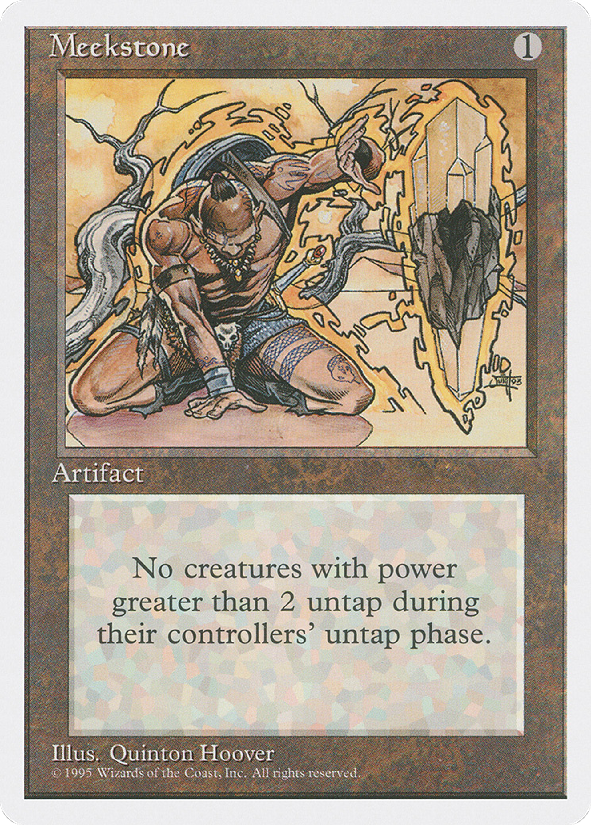 Meekstone — Fourth Edition — Magic: The Gathering