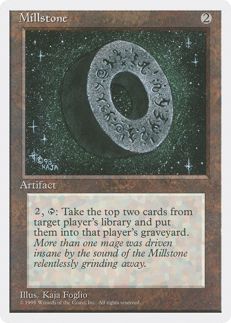 Millstone — Fourth Edition — Magic: The Gathering