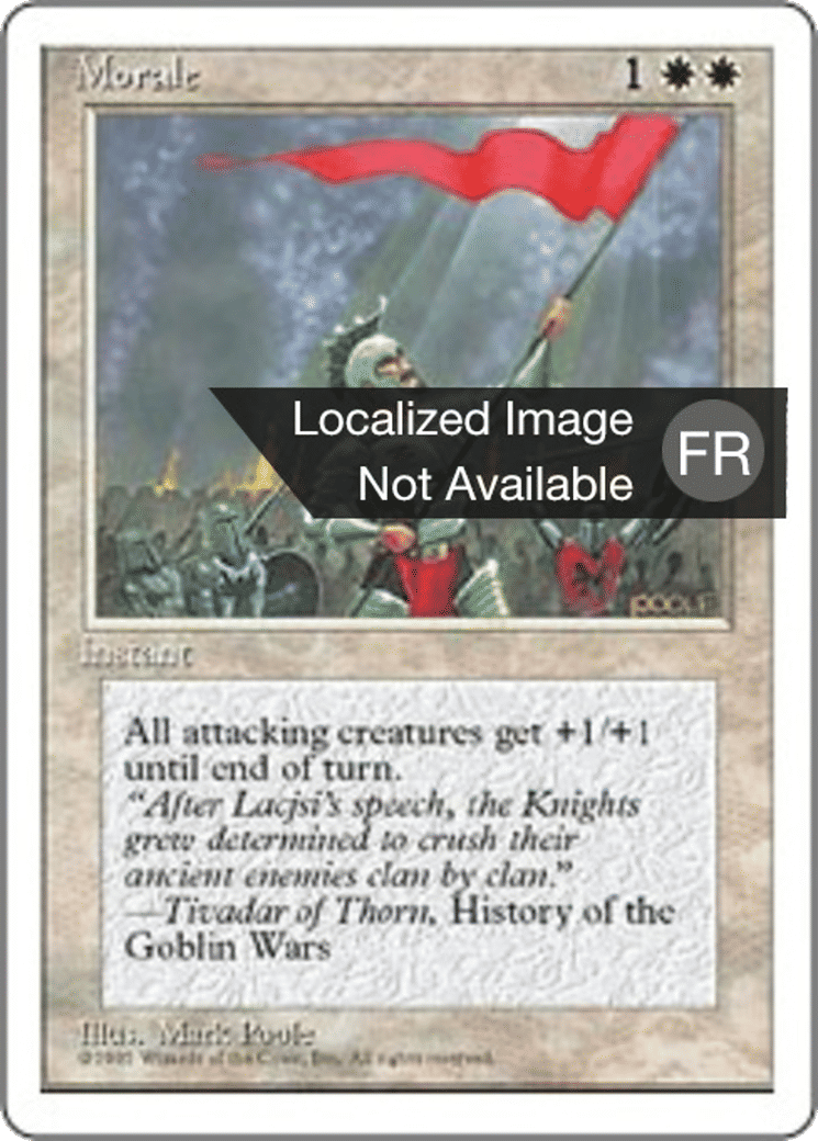 Moral — Fourth Edition — Magic: The Gathering