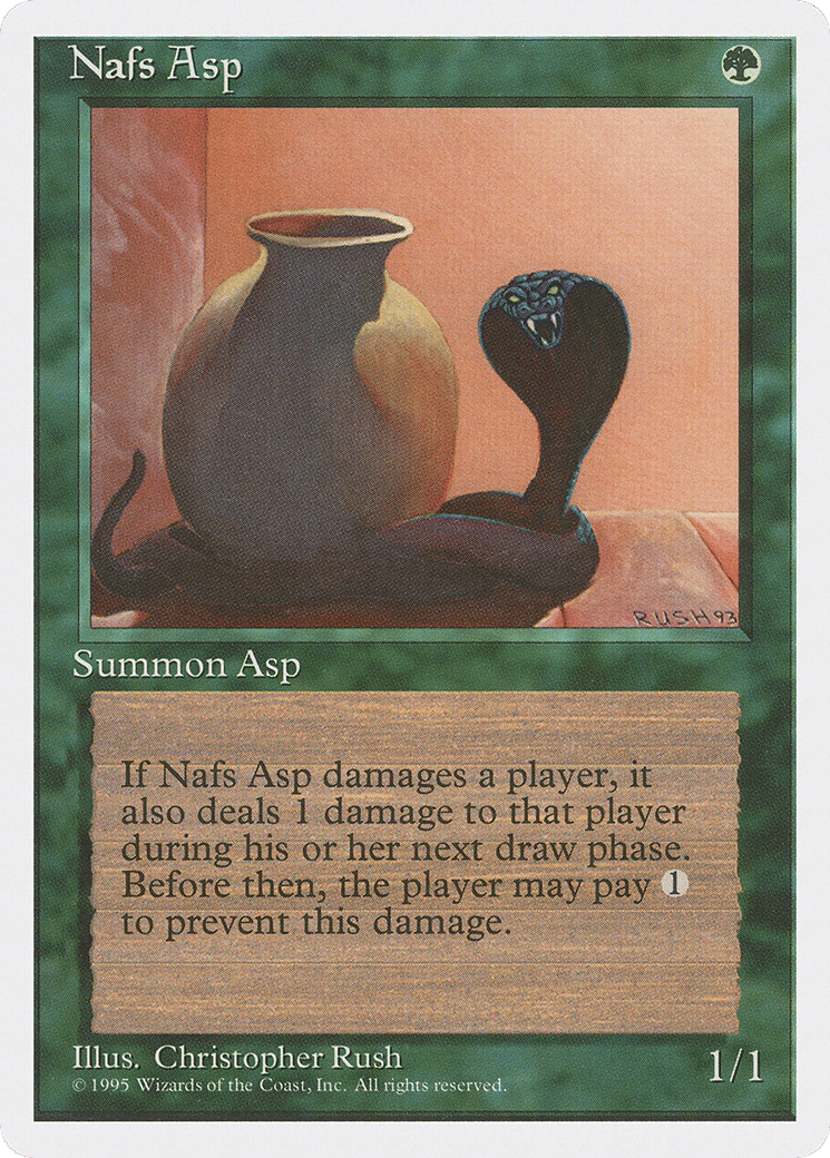 Nafs Asp — Fourth Edition — Magic: The Gathering