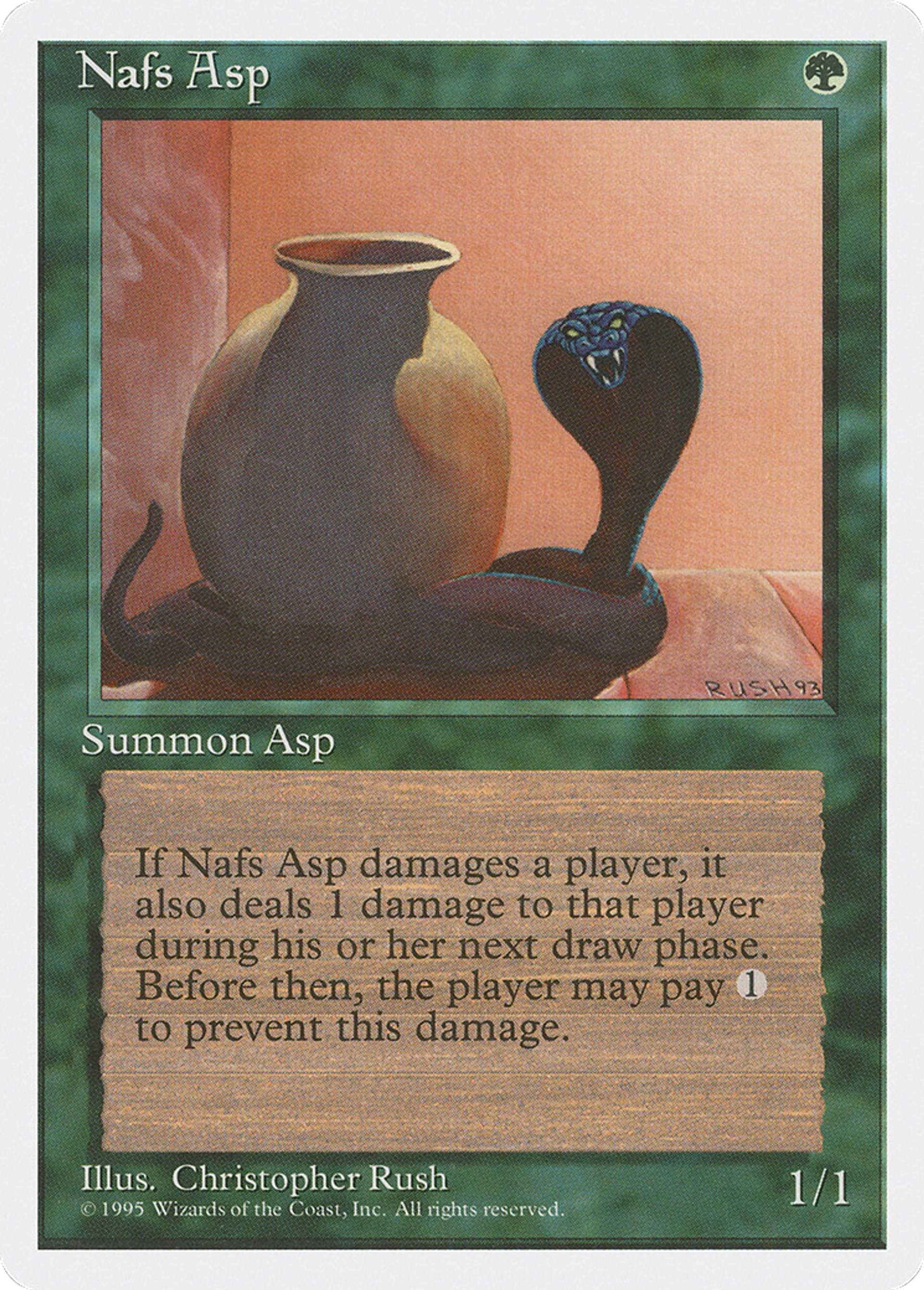 Nafs Asp — Fourth Edition — Magic: The Gathering