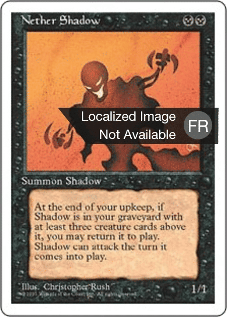 Mânes infernaux — Fourth Edition — Magic: The Gathering