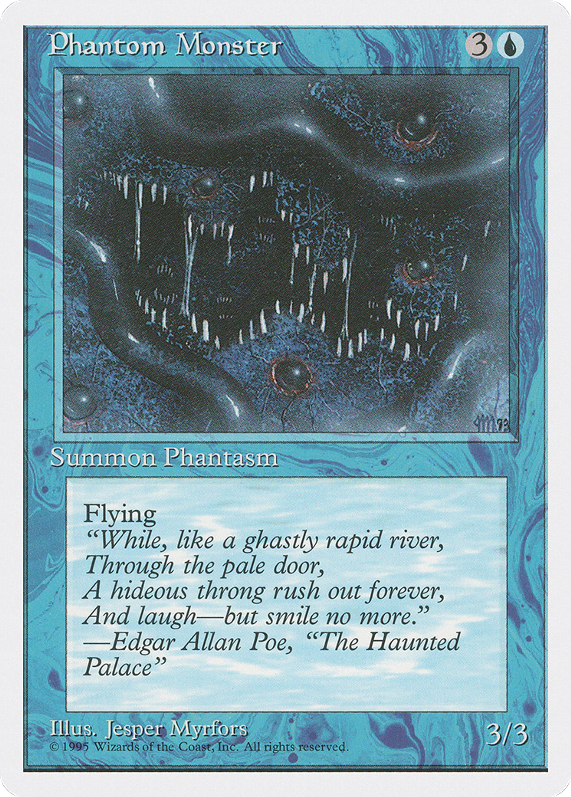 Phantom Monster — Fourth Edition — Magic: The Gathering