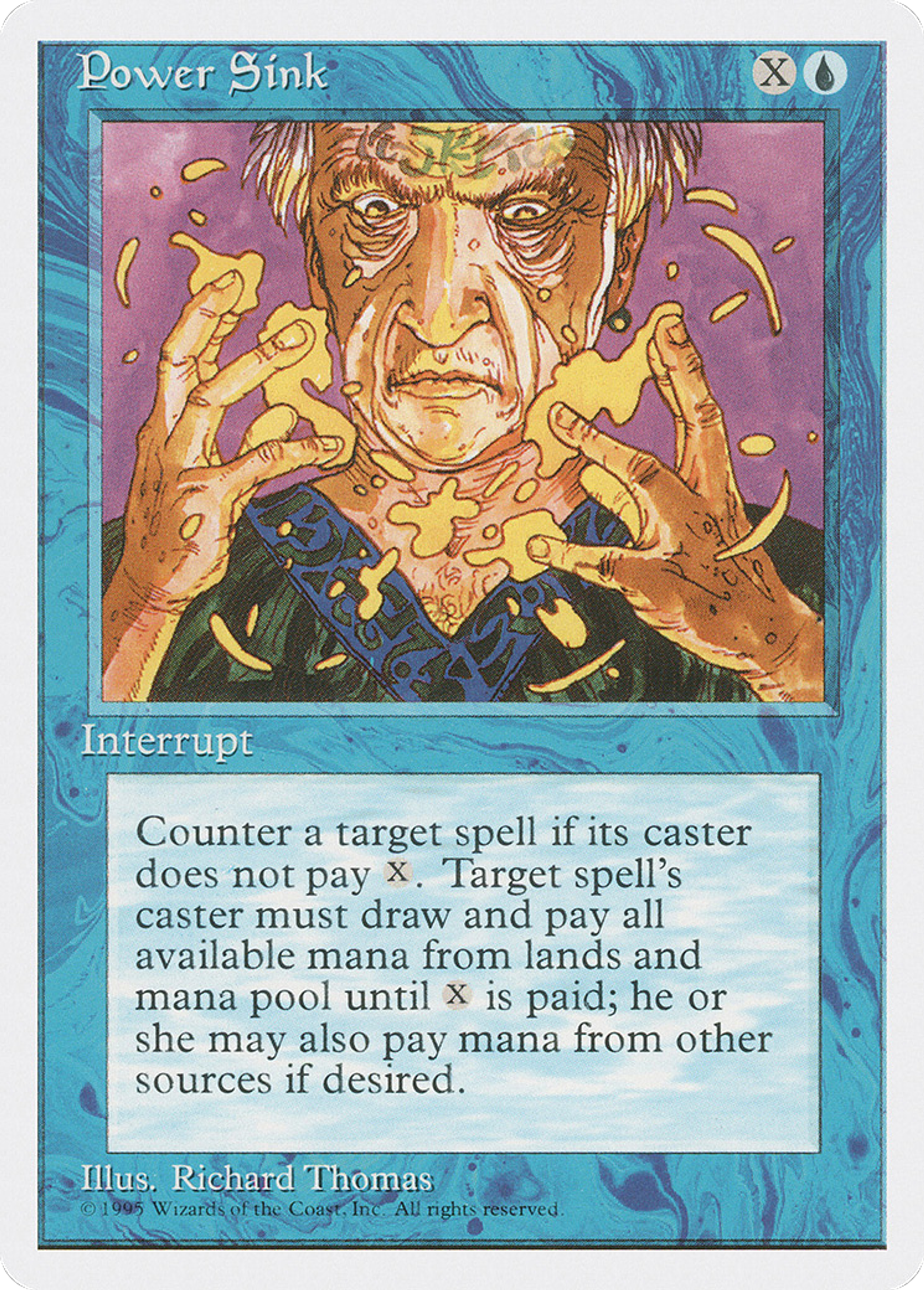 Power Sink — Fourth Edition — Magic: The Gathering