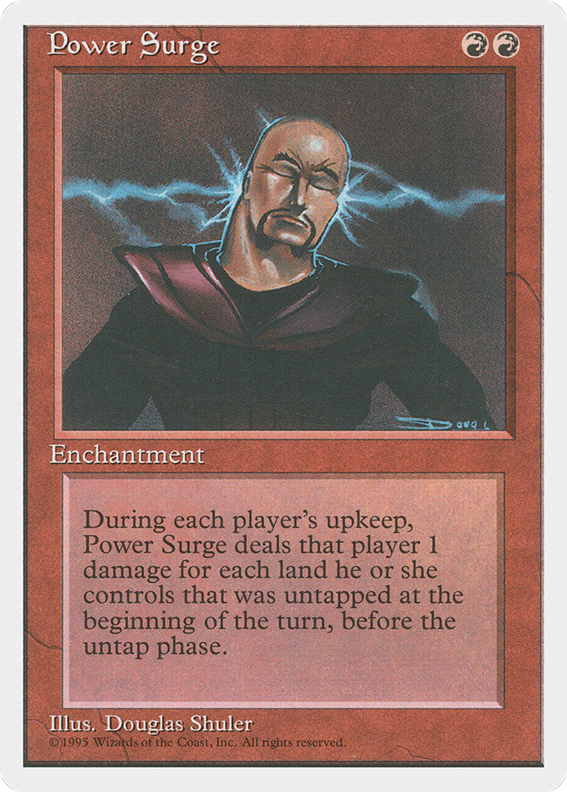 Power Surge — Fourth Edition — Magic: The Gathering