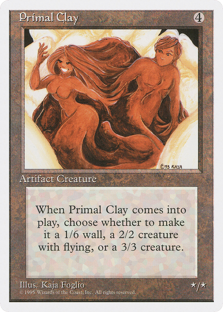 Primal Clay — Fourth Edition — Magic: The Gathering