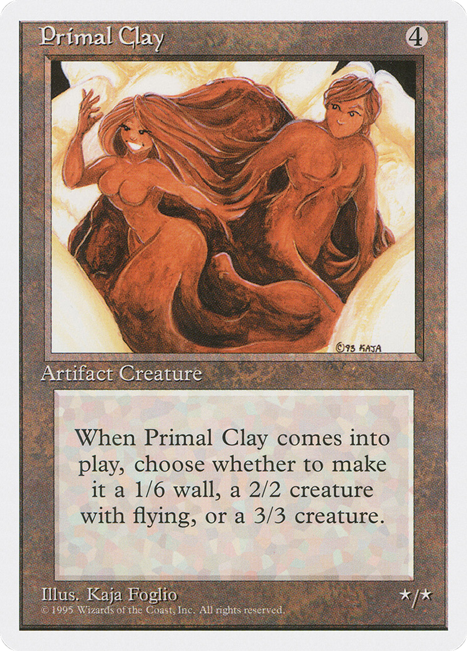 Primal Clay — Fourth Edition — Magic: The Gathering