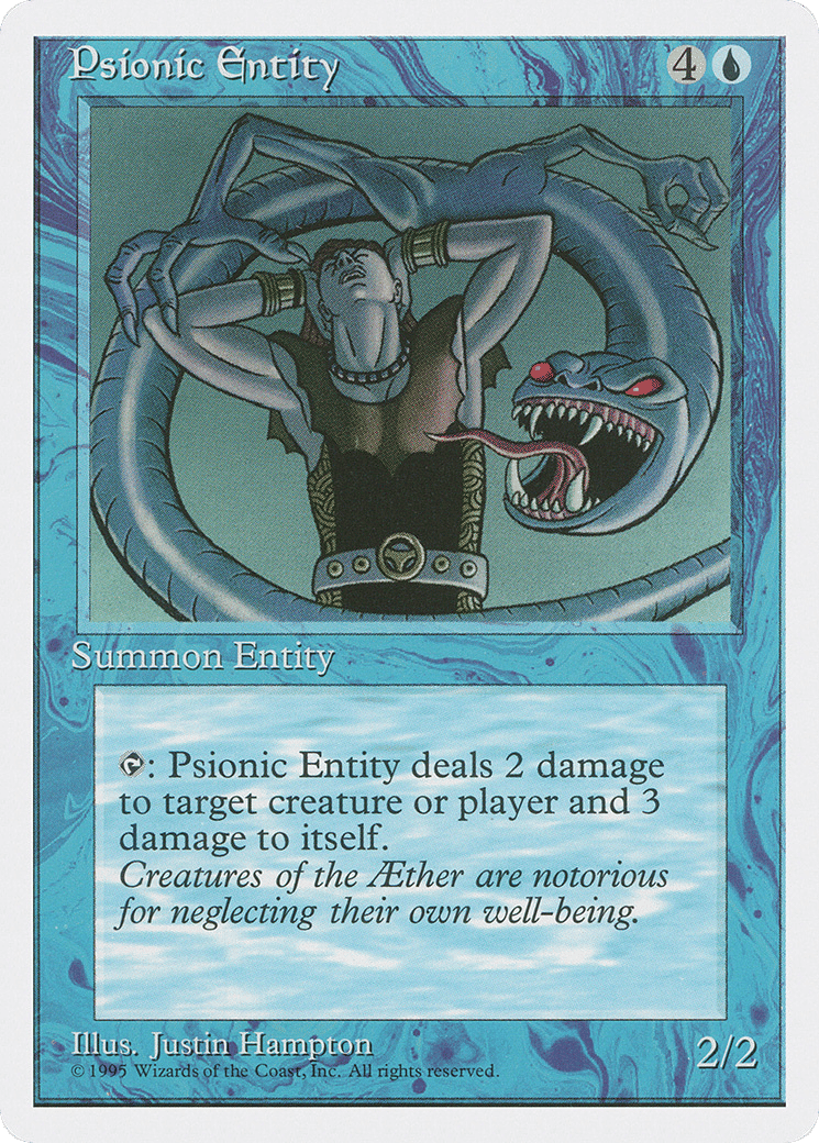 Psionic Entity — Fourth Edition — Magic: The Gathering