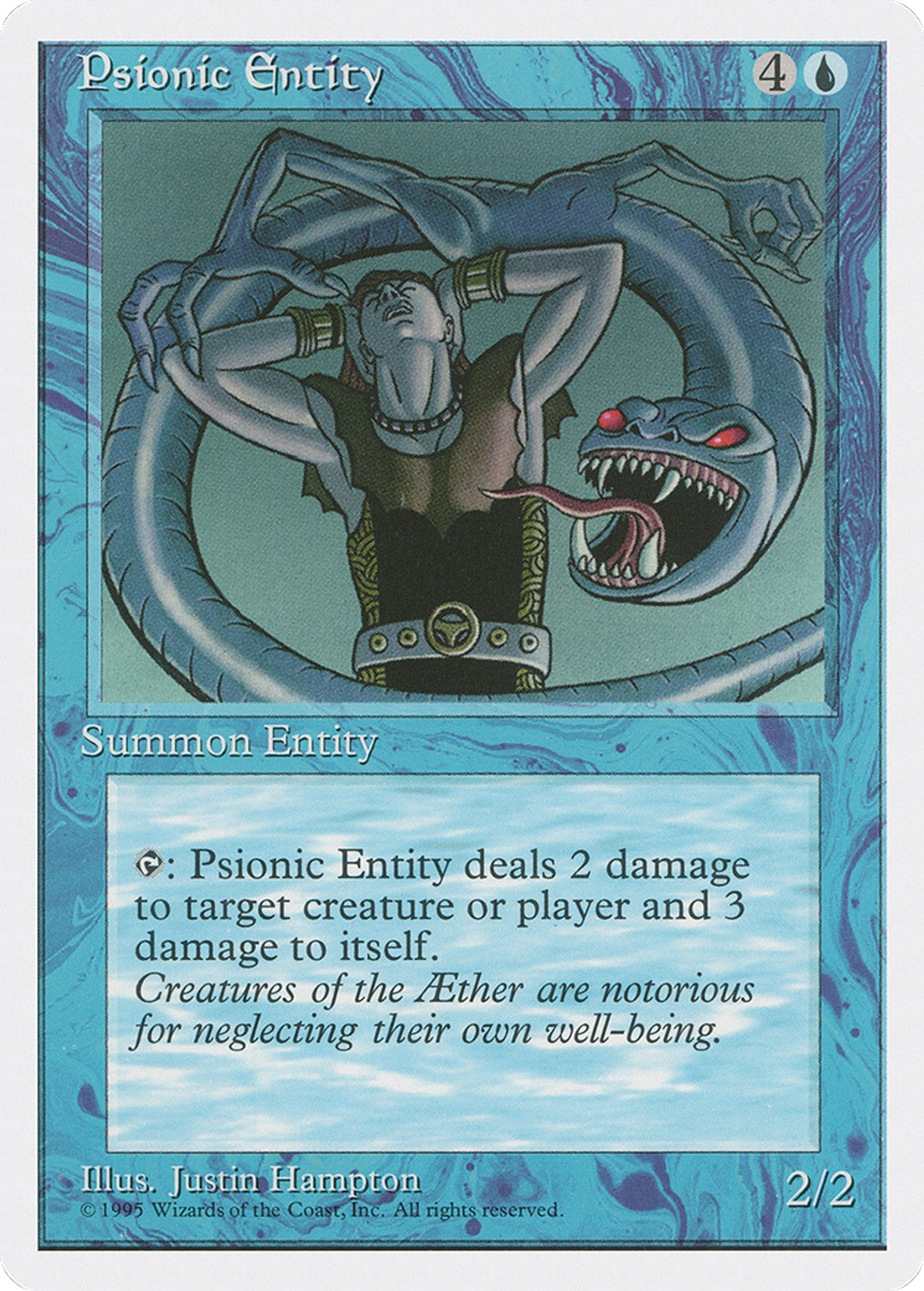 Psionic Entity — Fourth Edition — Magic: The Gathering