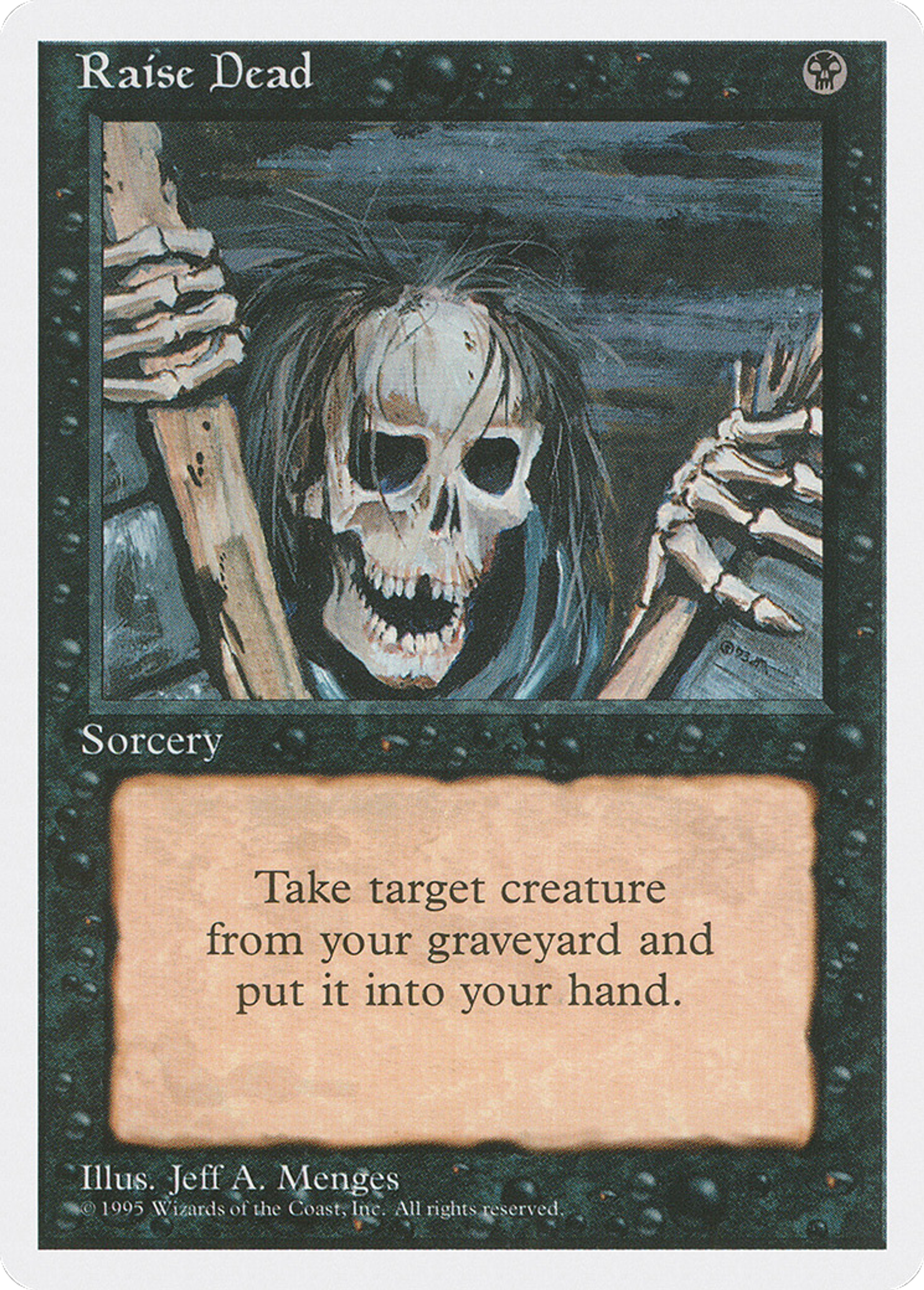 Raise Dead — Fourth Edition — Magic: The Gathering