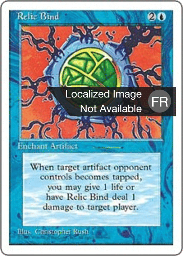 Ligature de relique — Fourth Edition — Magic: The Gathering