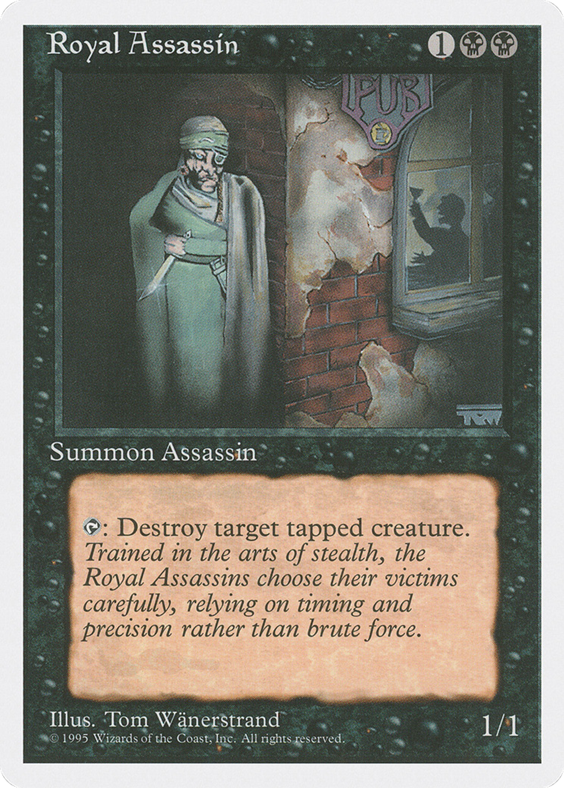 Royal Assassin — Fourth Edition — Magic: The Gathering