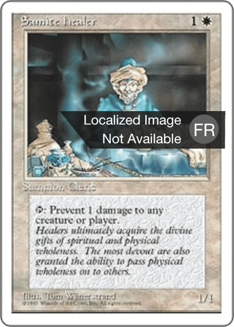 Guérisseur sanctif — Fourth Edition — Magic: The Gathering