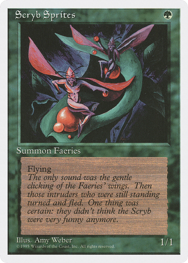 Scryb Sprites — Fourth Edition — Magic: The Gathering