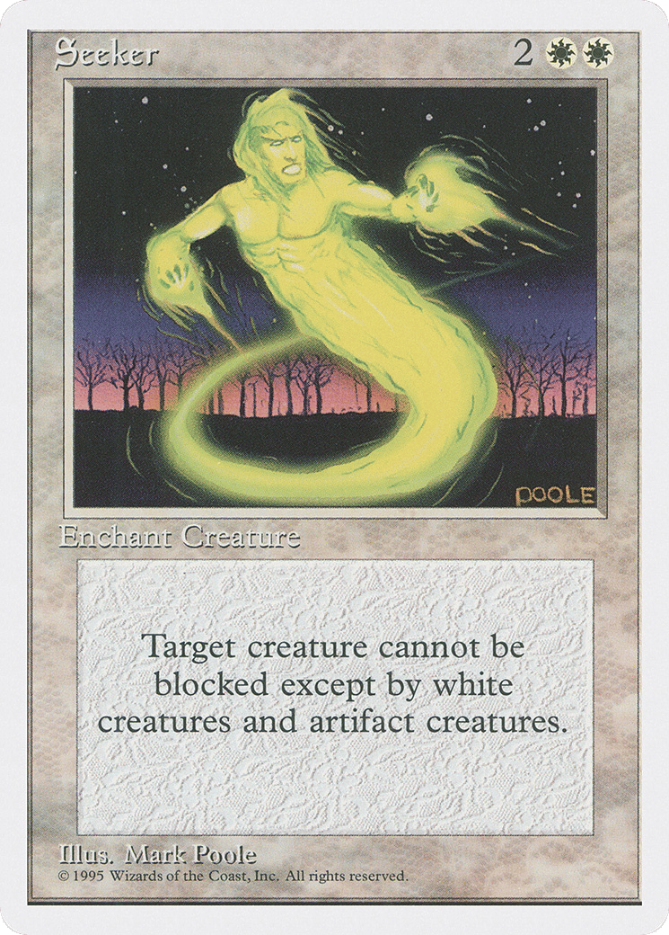 Seeker — Fourth Edition — Magic: The Gathering