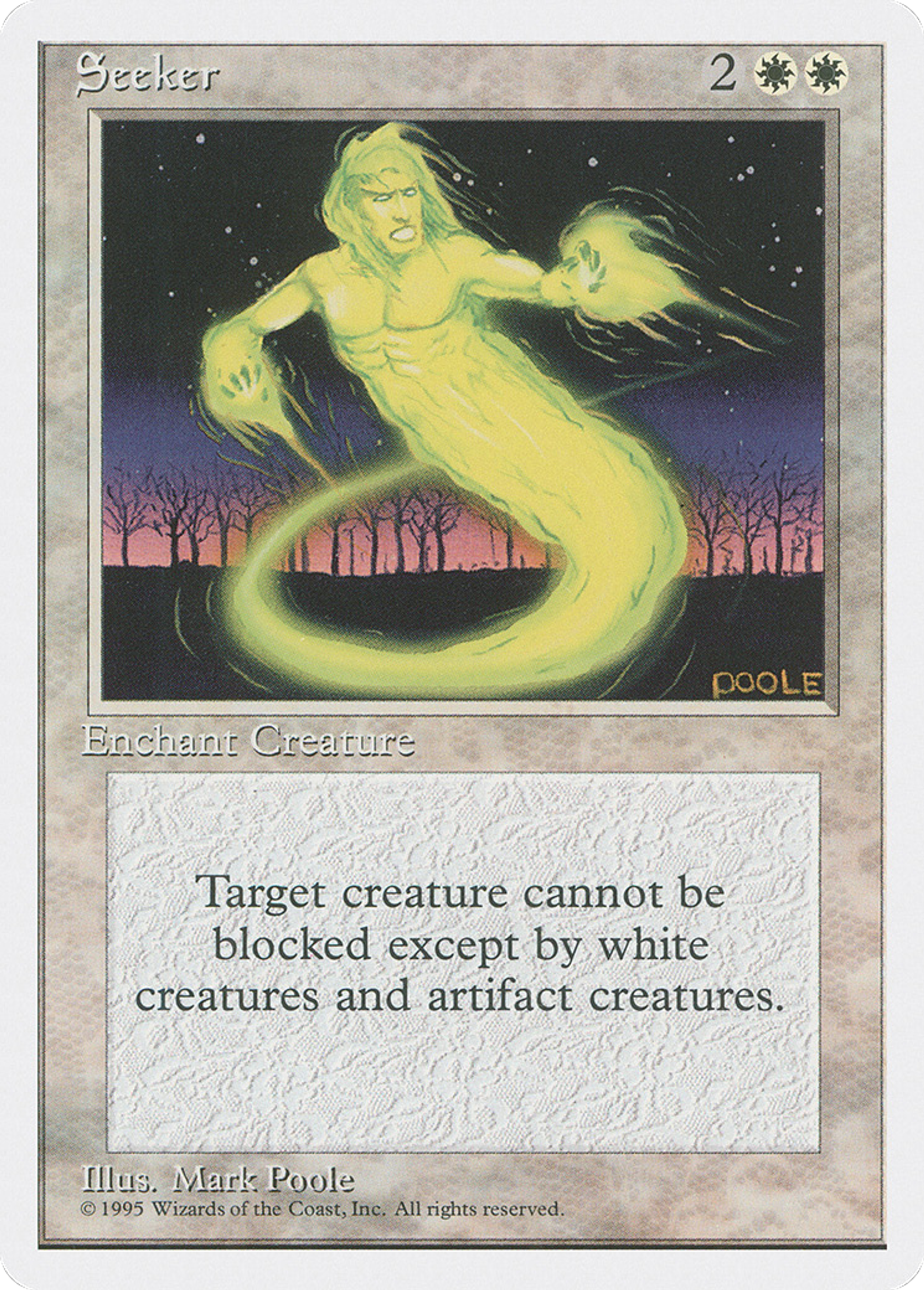 Seeker — Fourth Edition — Magic: The Gathering