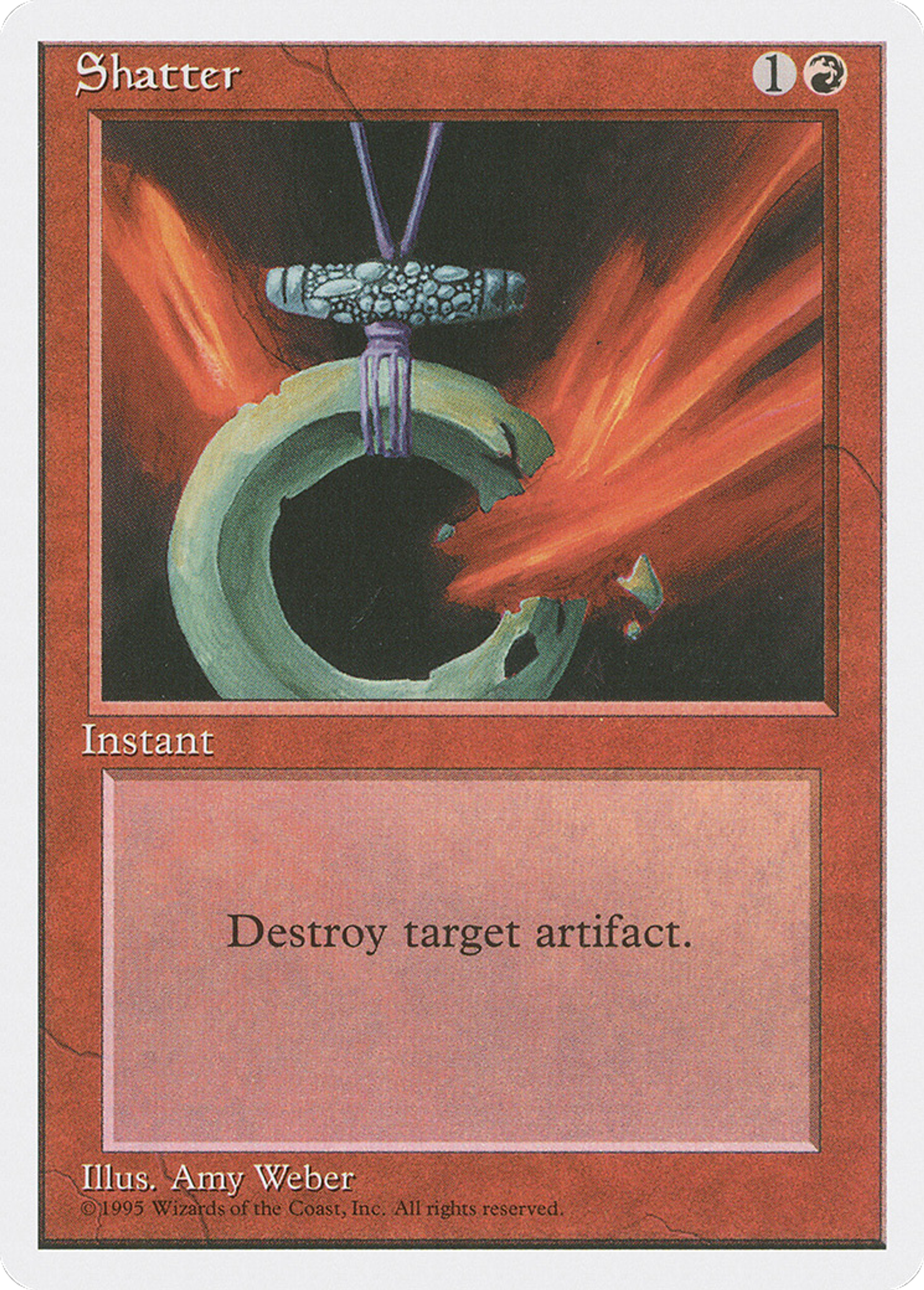 Shatter — Fourth Edition — Magic: The Gathering