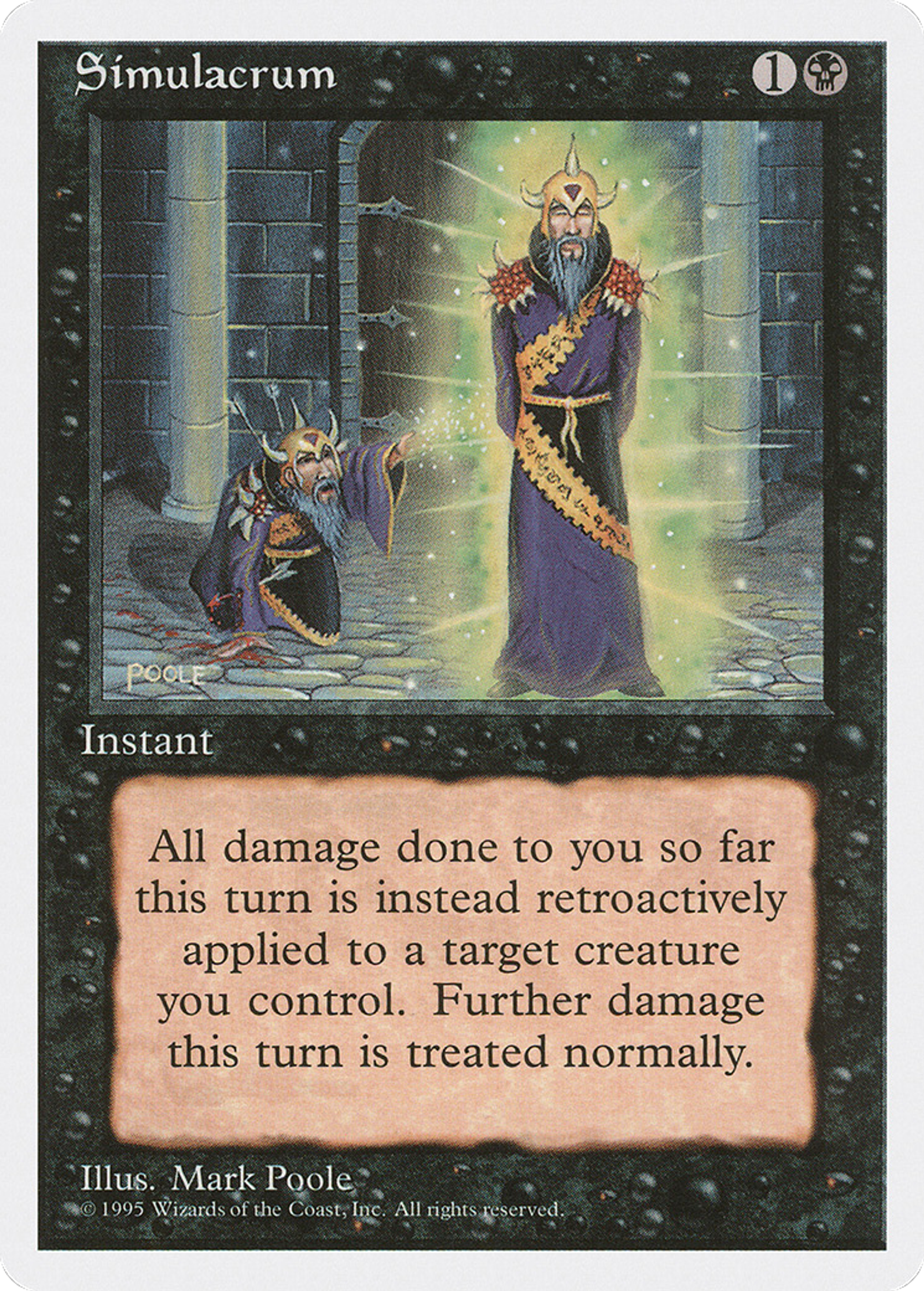 Simulacrum — Fourth Edition — Magic: The Gathering