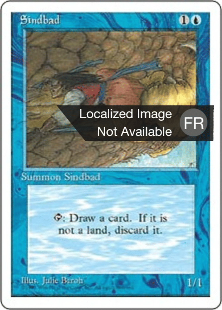 Sindbad — Fourth Edition — Magic: The Gathering