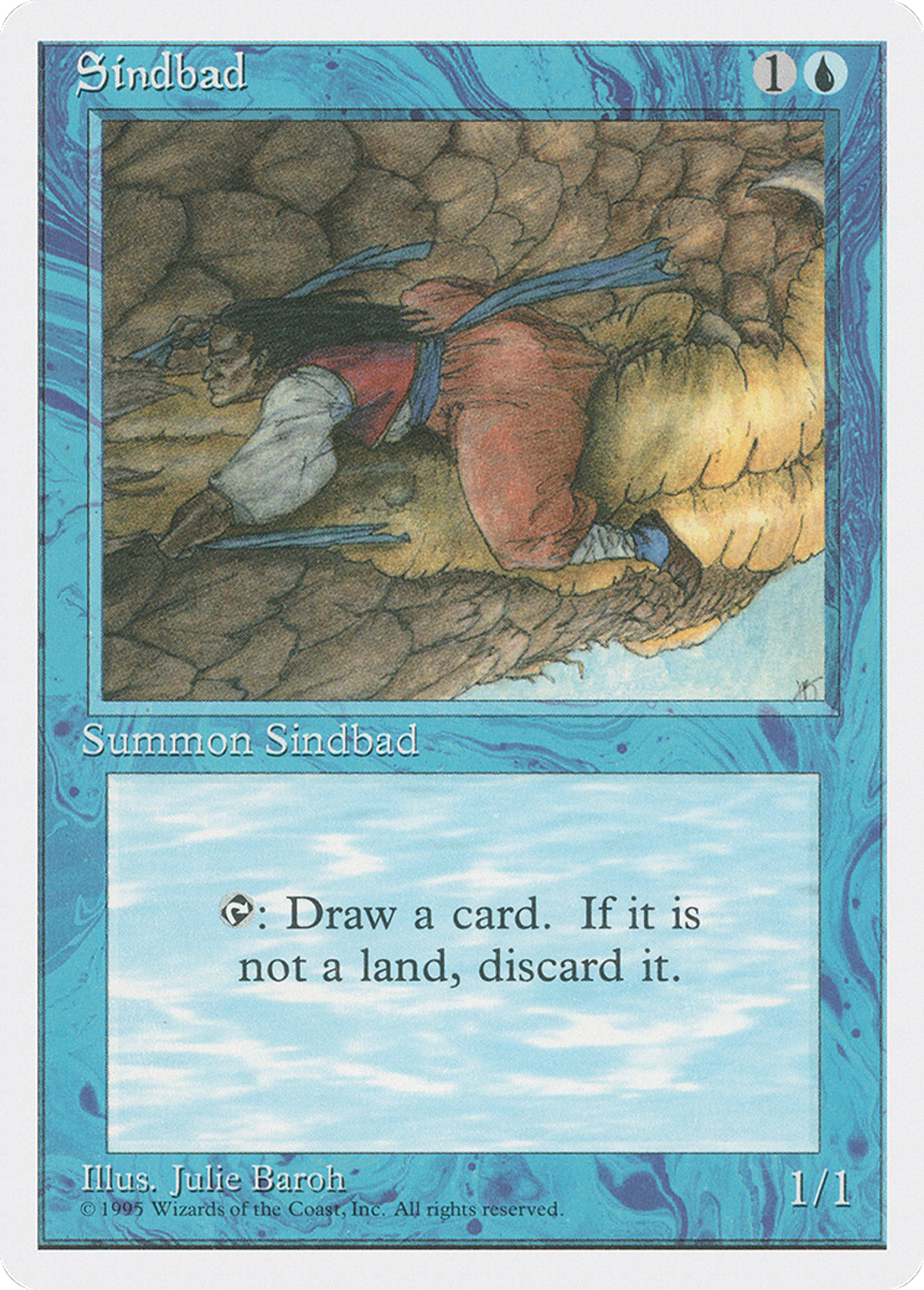 Sindbad — Fourth Edition — Magic: The Gathering
