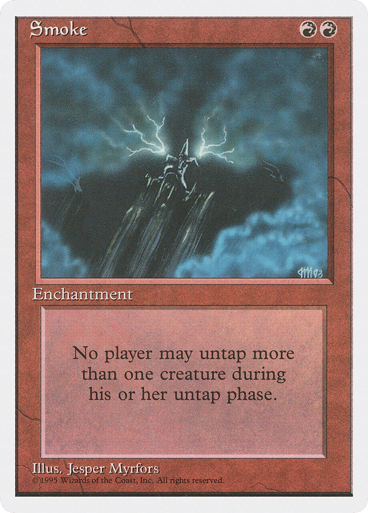 Smoke — Fourth Edition — Magic: The Gathering