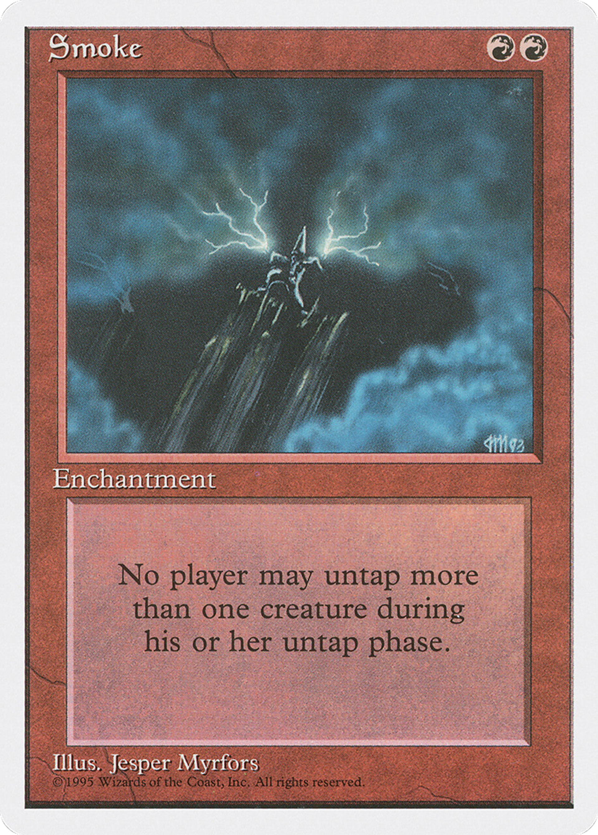 Smoke — Fourth Edition — Magic: The Gathering