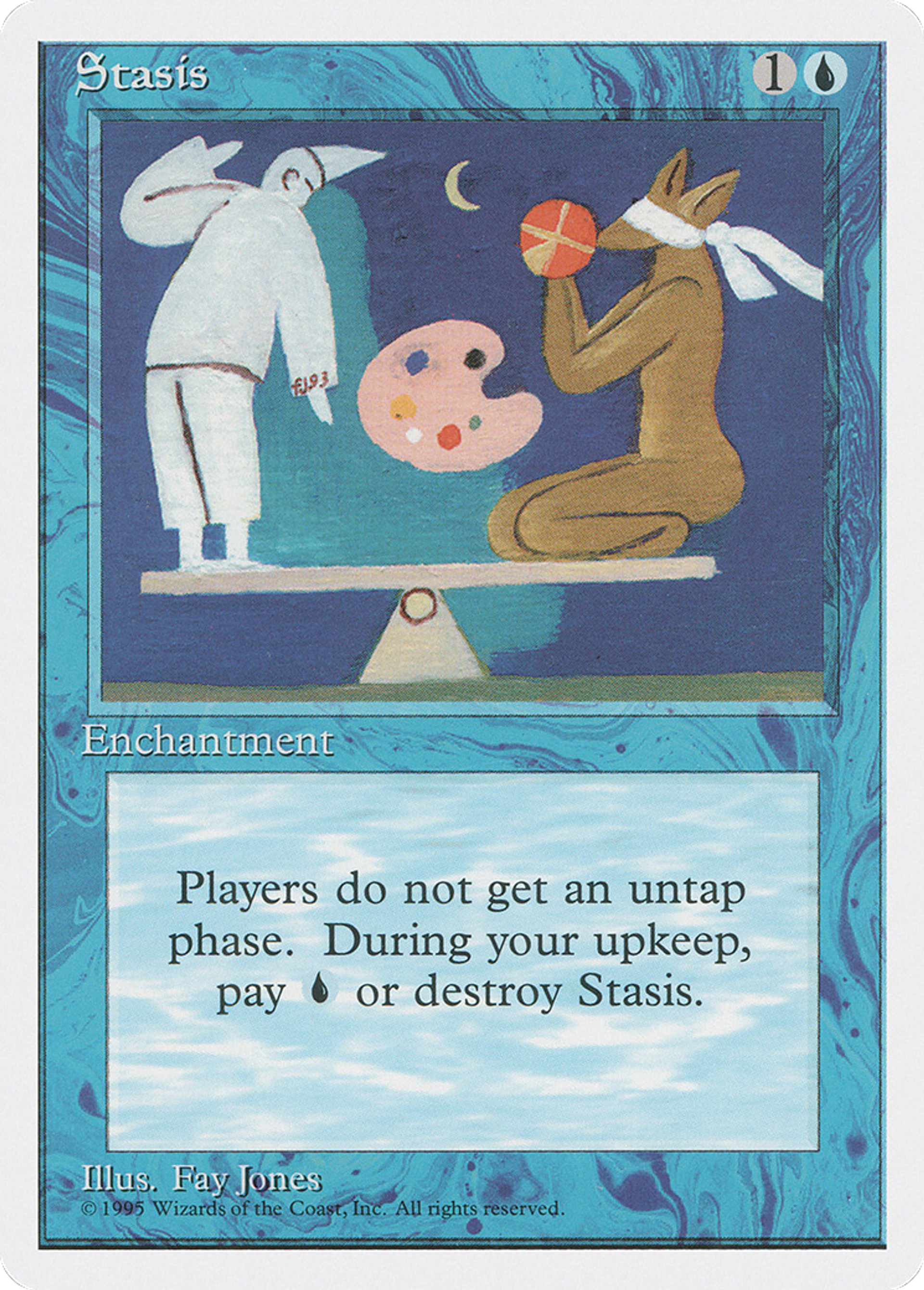 Stasis — Fourth Edition — Magic: The Gathering