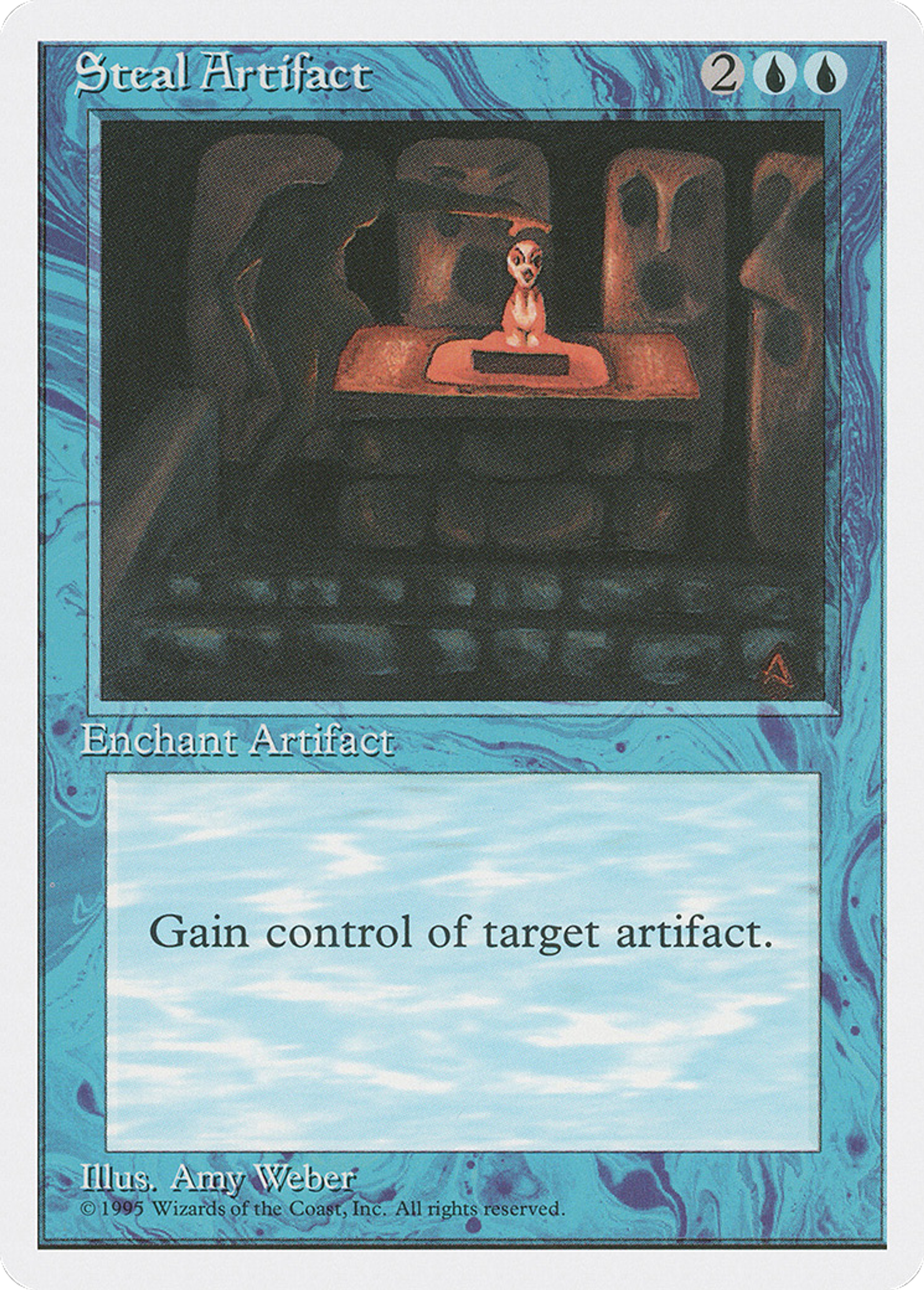 Steal Artifact — Fourth Edition — Magic: The Gathering