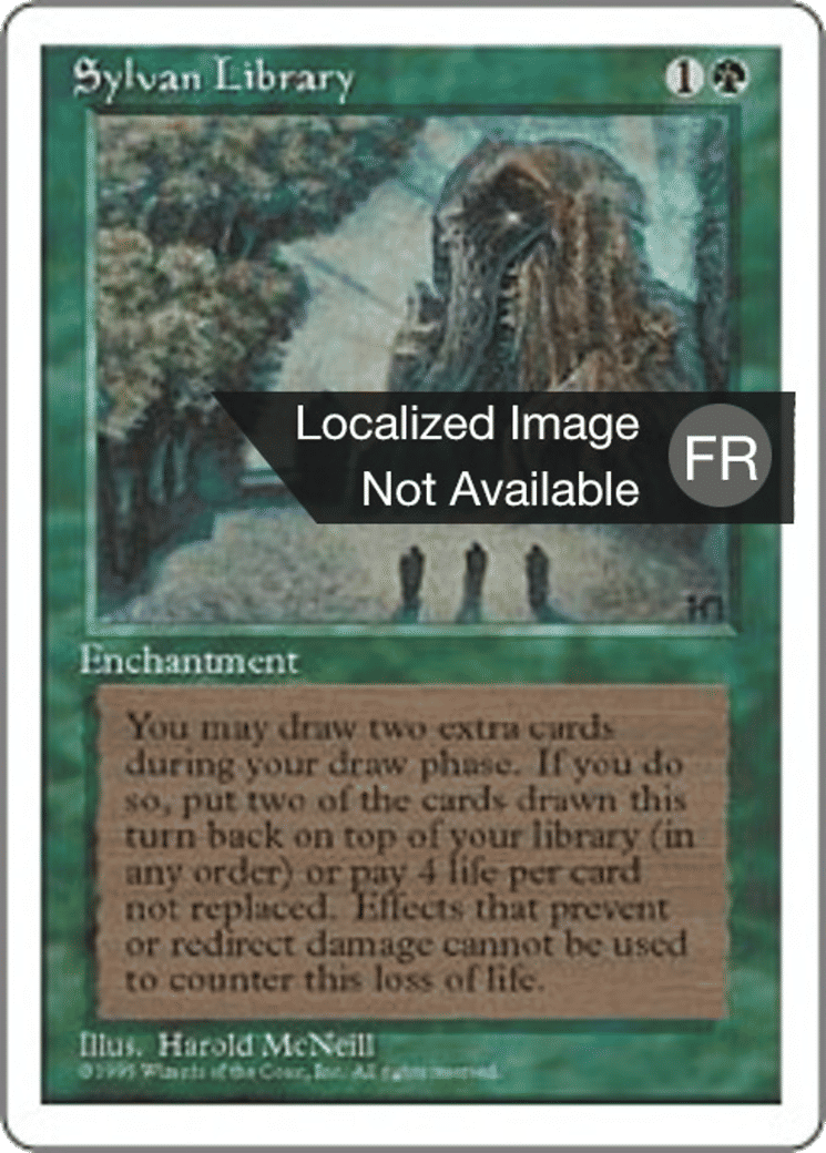 Bibliothèque sylvestre — Fourth Edition — Magic: The Gathering