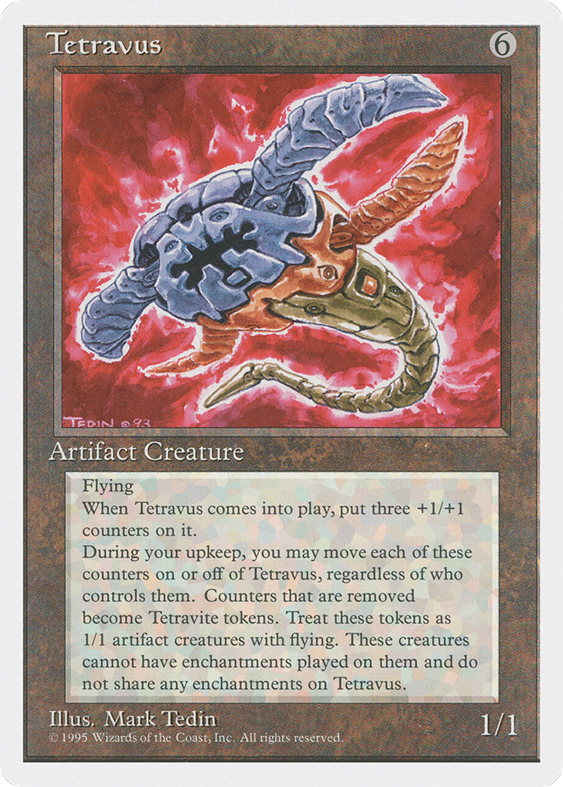 Tetravus — Fourth Edition — Magic: The Gathering