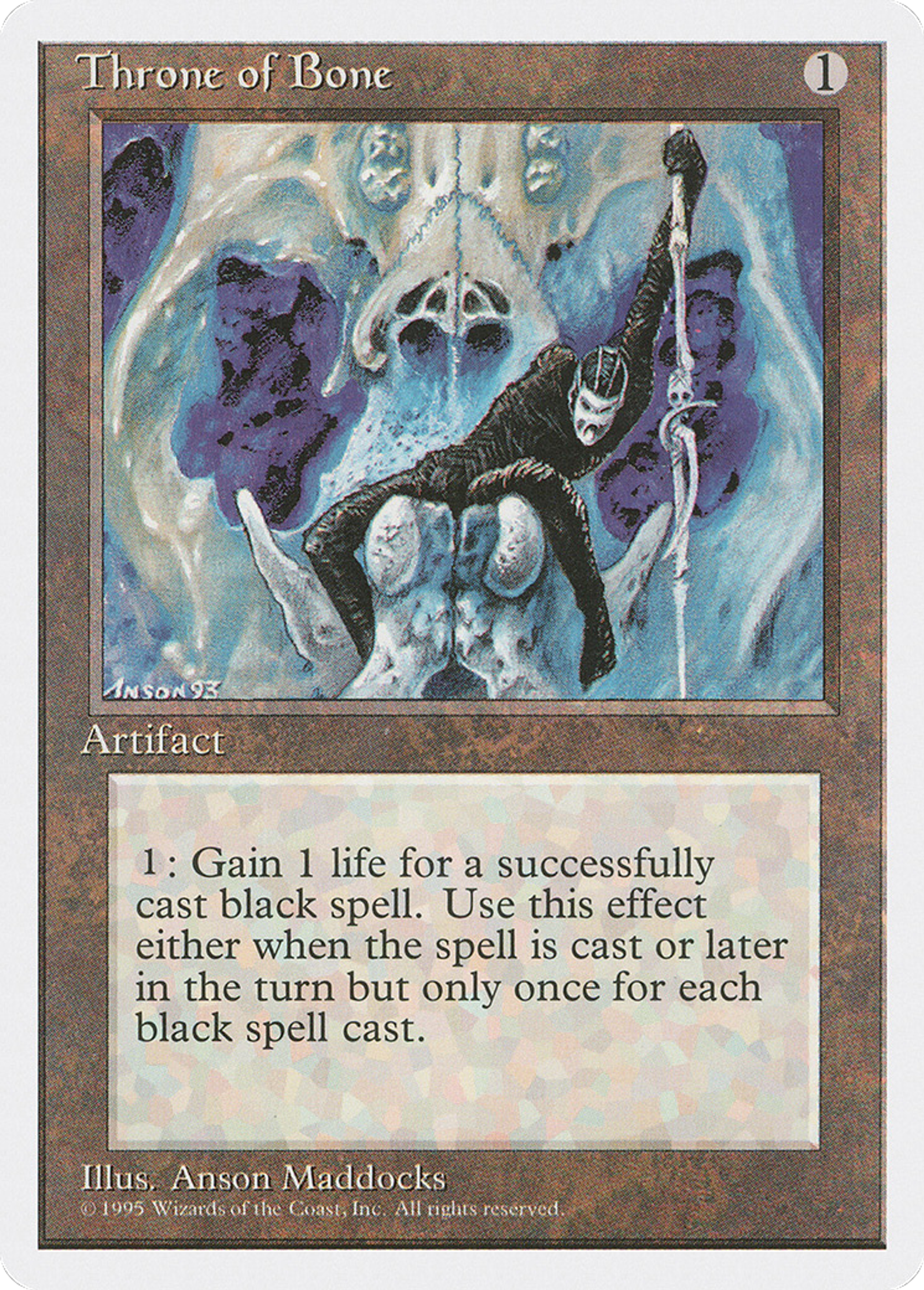 Throne of Bone — Fourth Edition — Magic: The Gathering