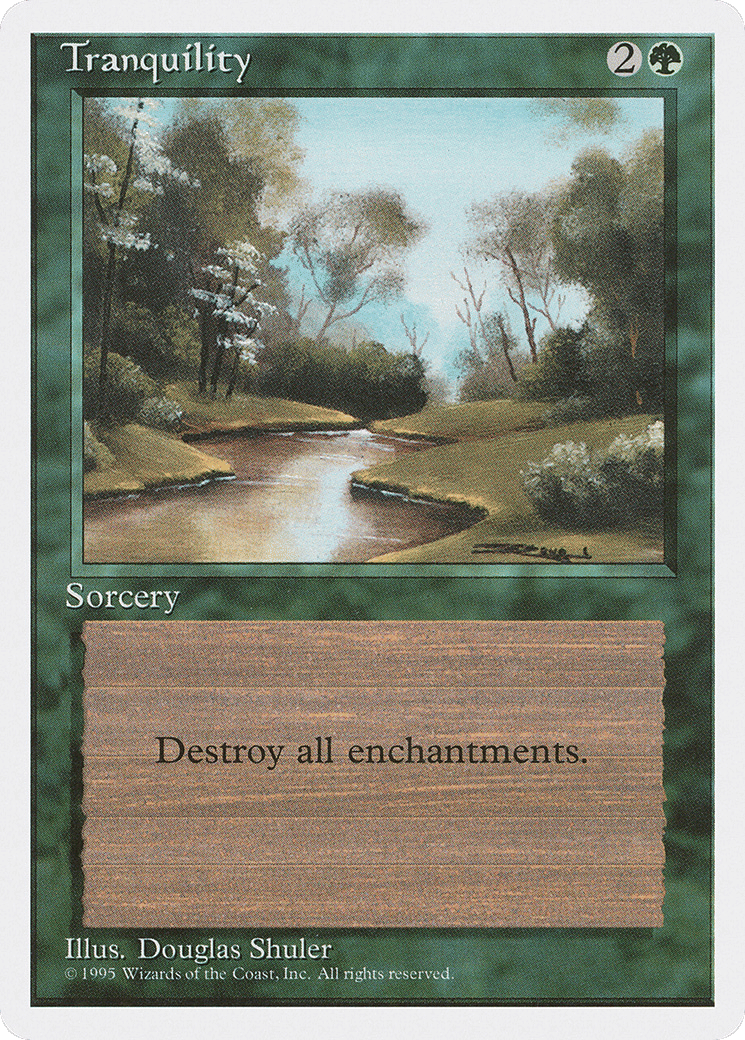 Tranquility — Fourth Edition — Magic: The Gathering