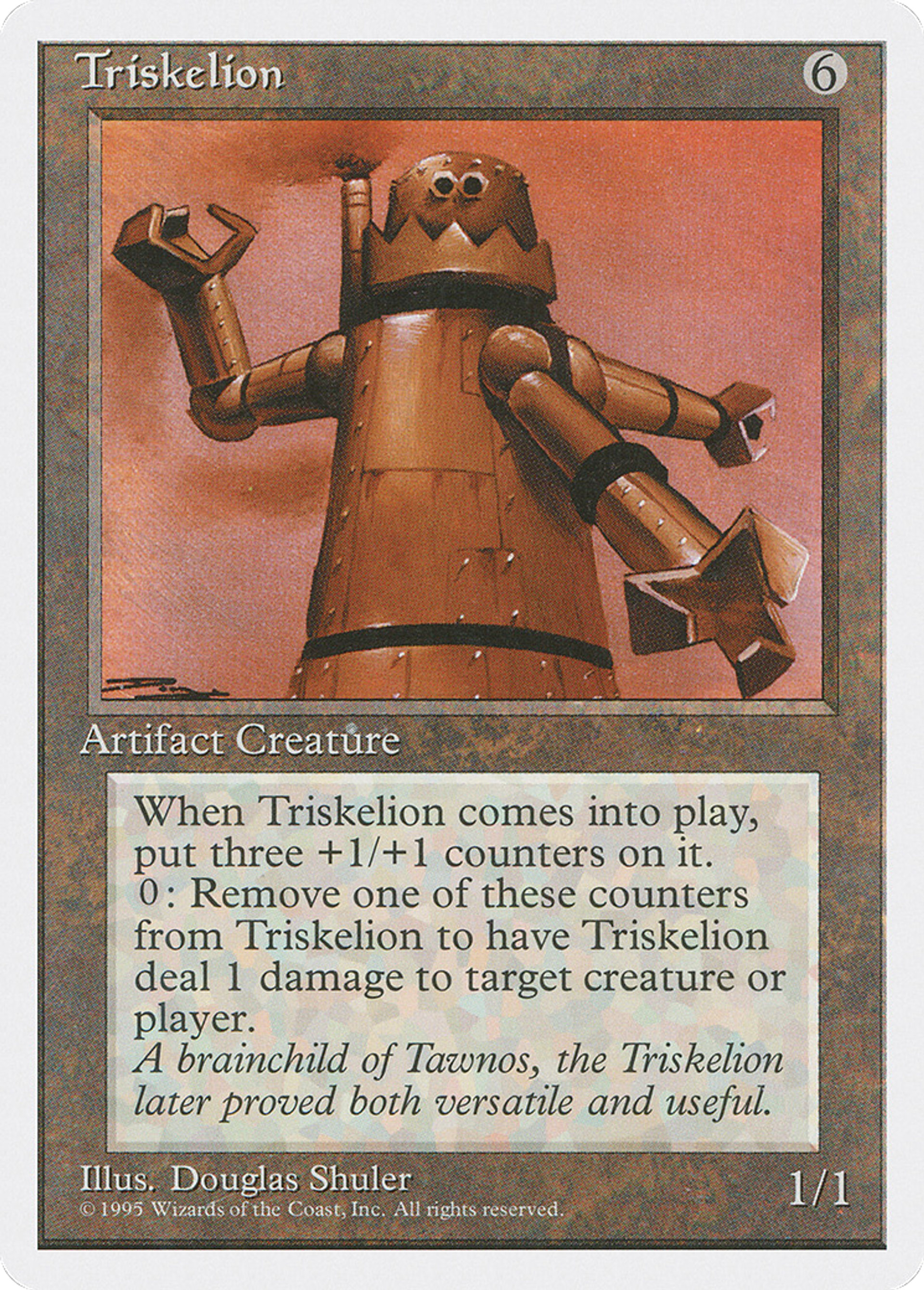 Triskelion — Fourth Edition — Magic: The Gathering
