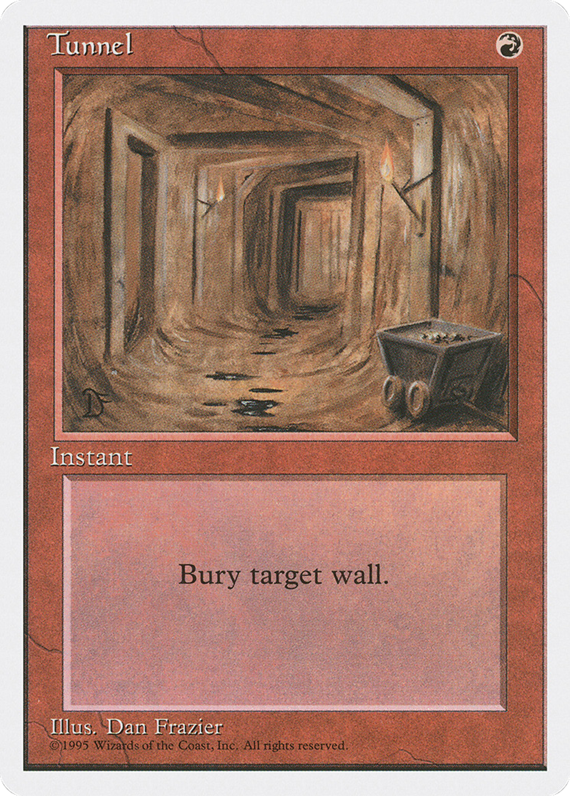 Tunnel — Fourth Edition — Magic: The Gathering