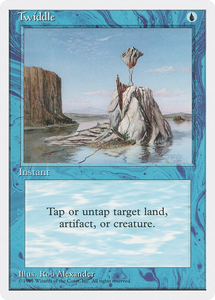 Twiddle — Fourth Edition — Magic: The Gathering