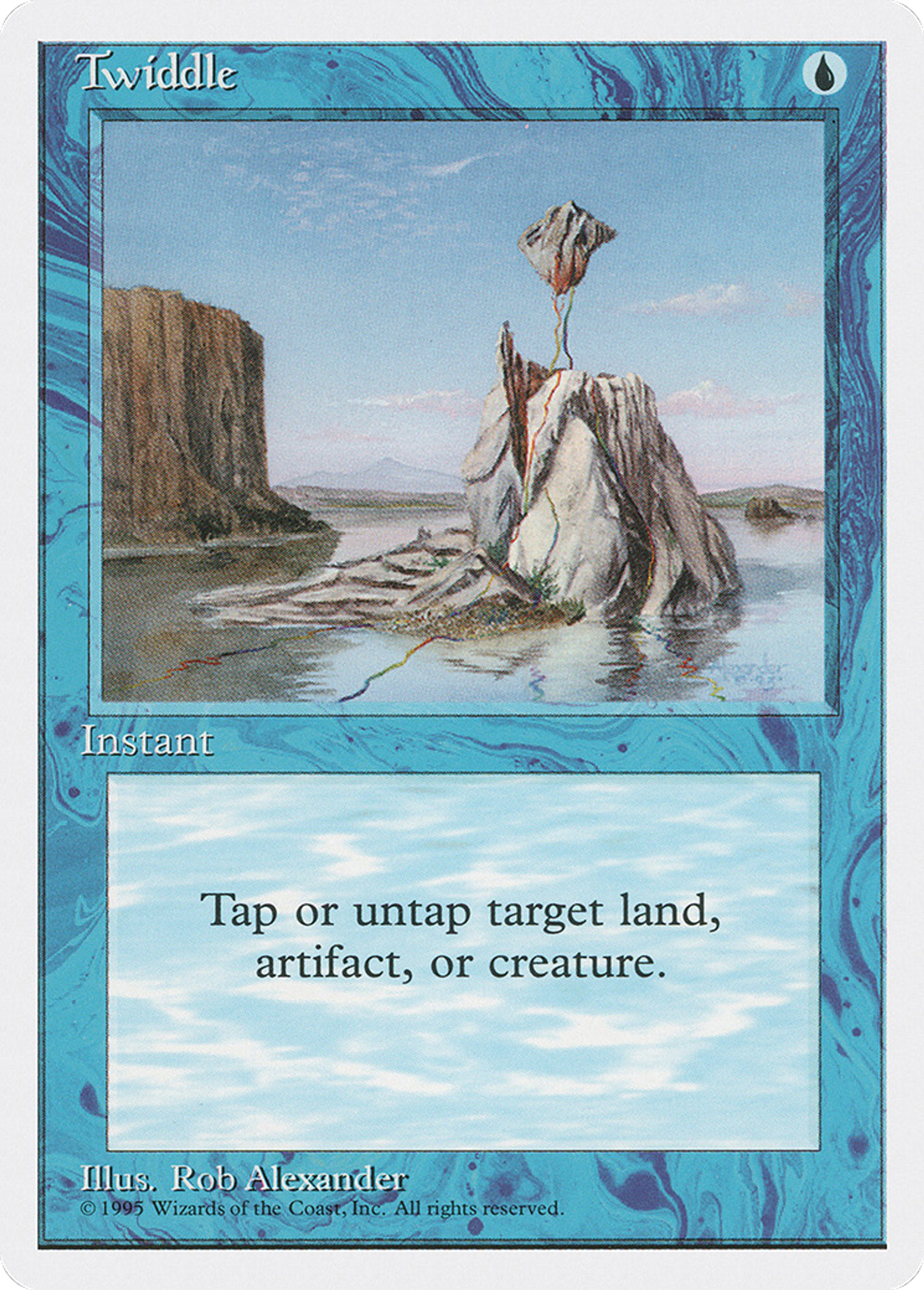 Twiddle — Fourth Edition — Magic: The Gathering