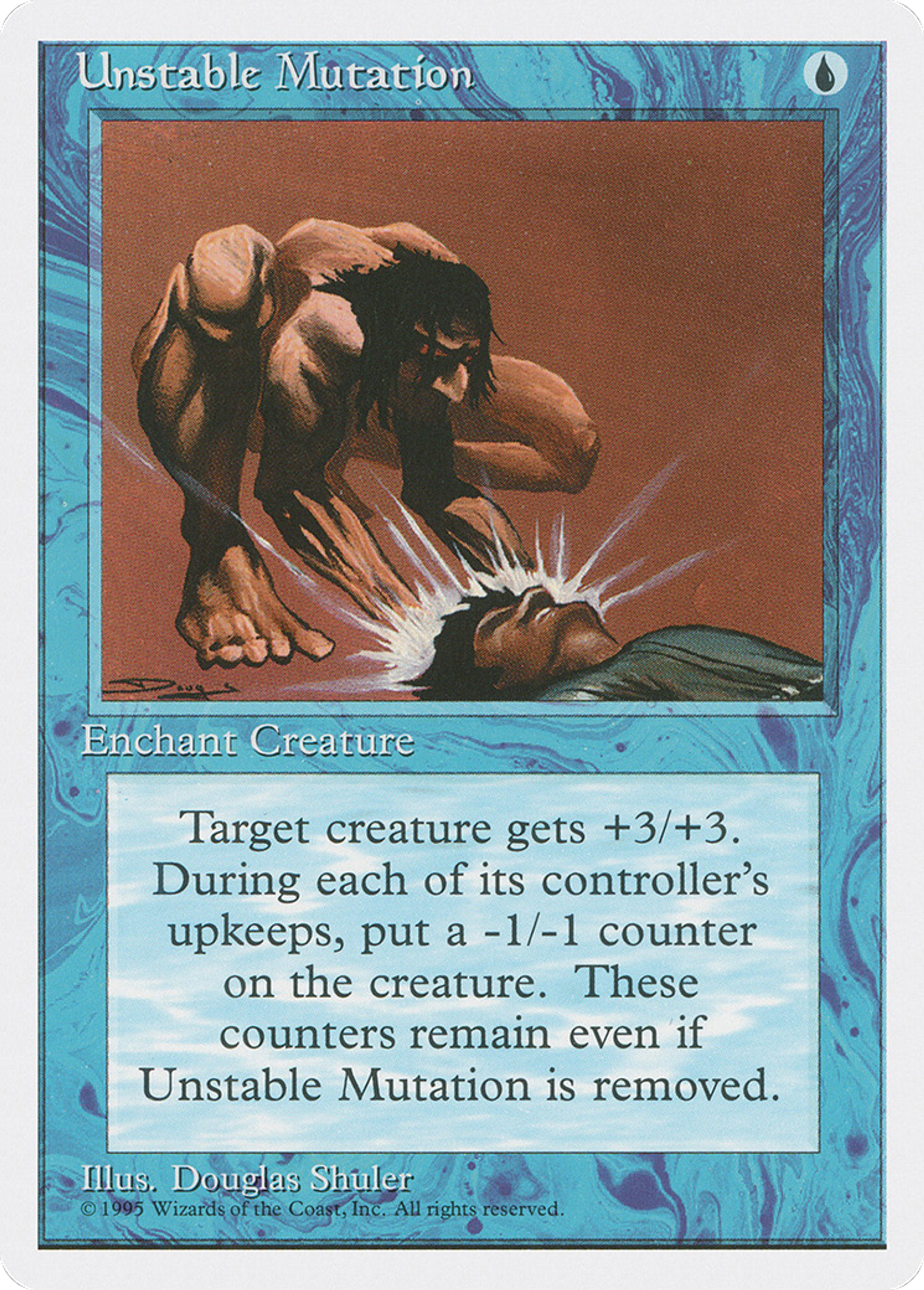 Unstable Mutation — Fourth Edition — Magic: The Gathering