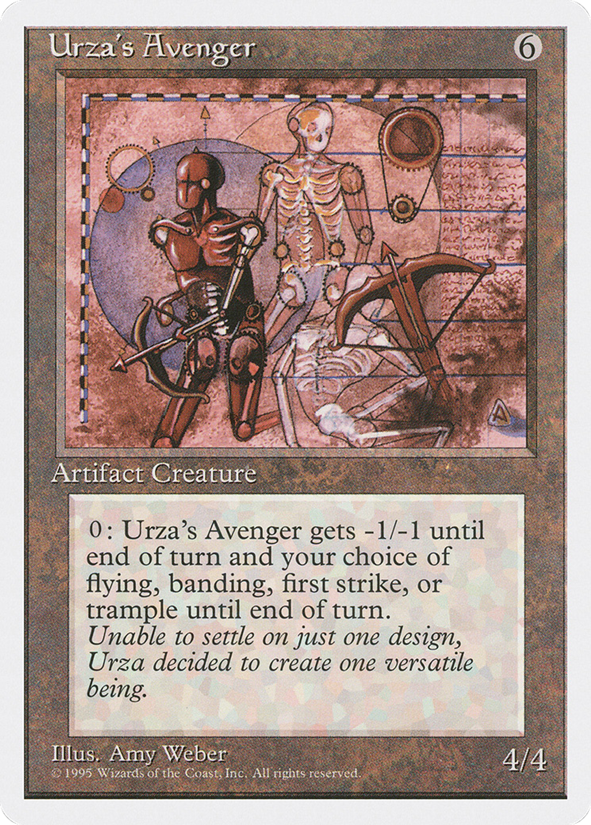 Urza's Avenger — Fourth Edition — Magic: The Gathering