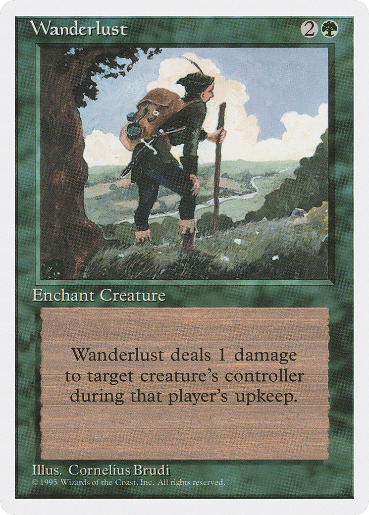 Wanderlust — Fourth Edition — Magic: The Gathering