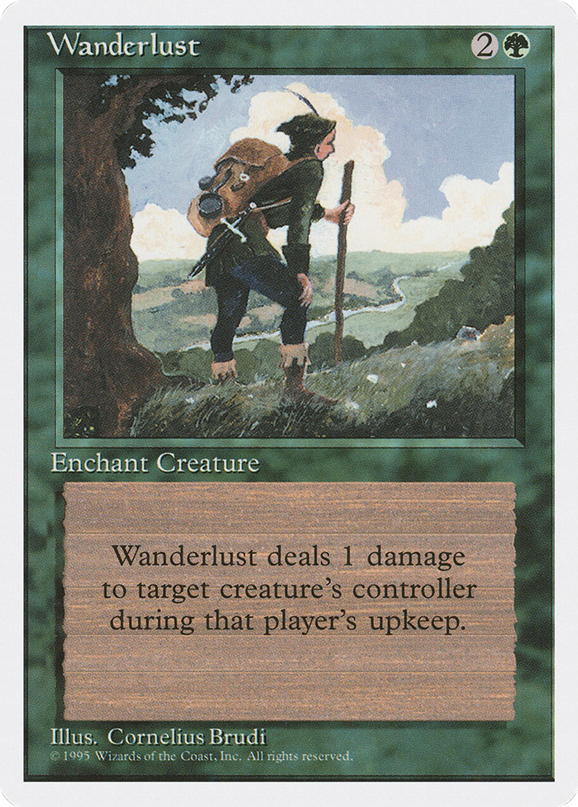 Wanderlust — Fourth Edition — Magic: The Gathering