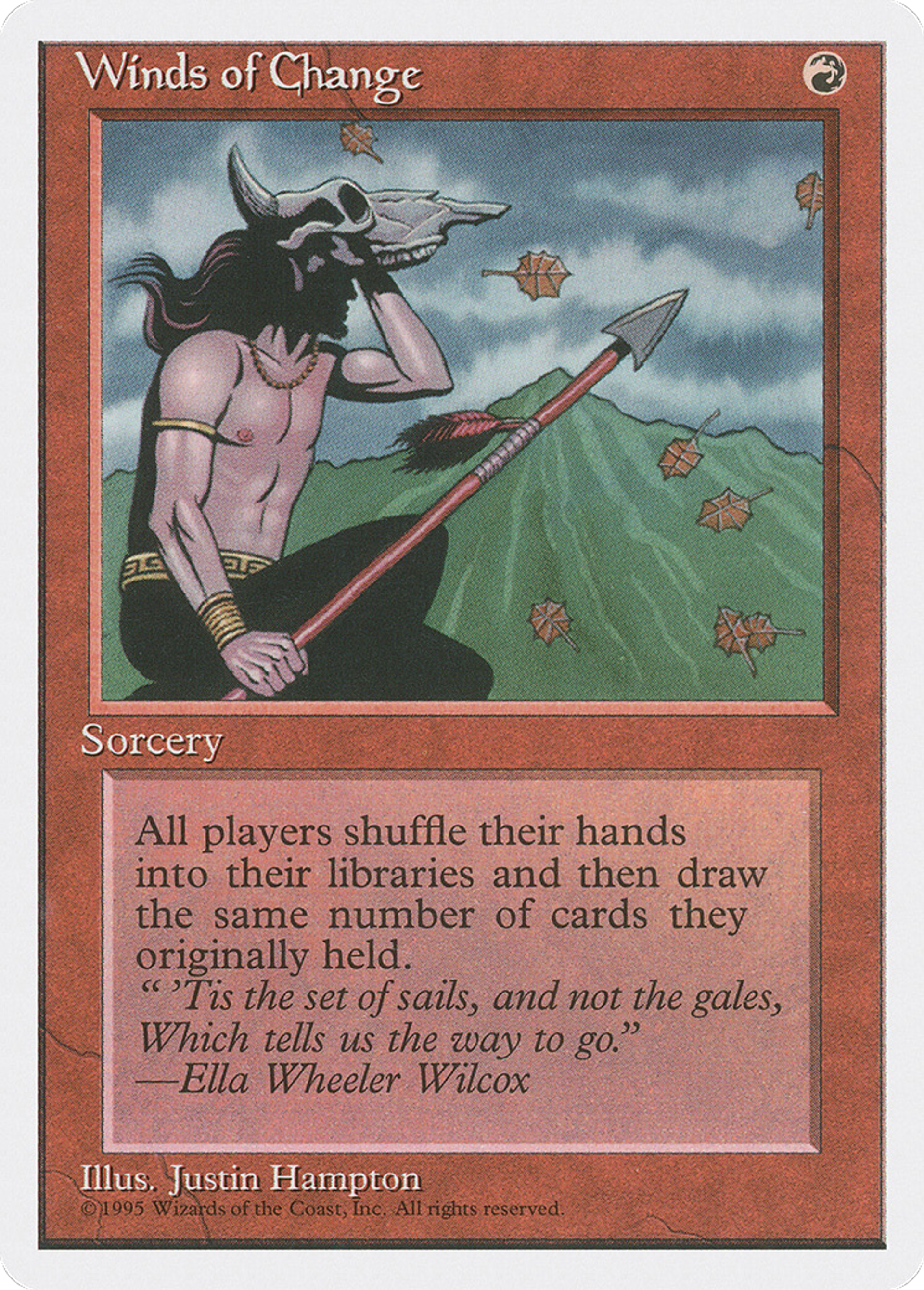 Winds of Change — Fourth Edition — Magic: The Gathering