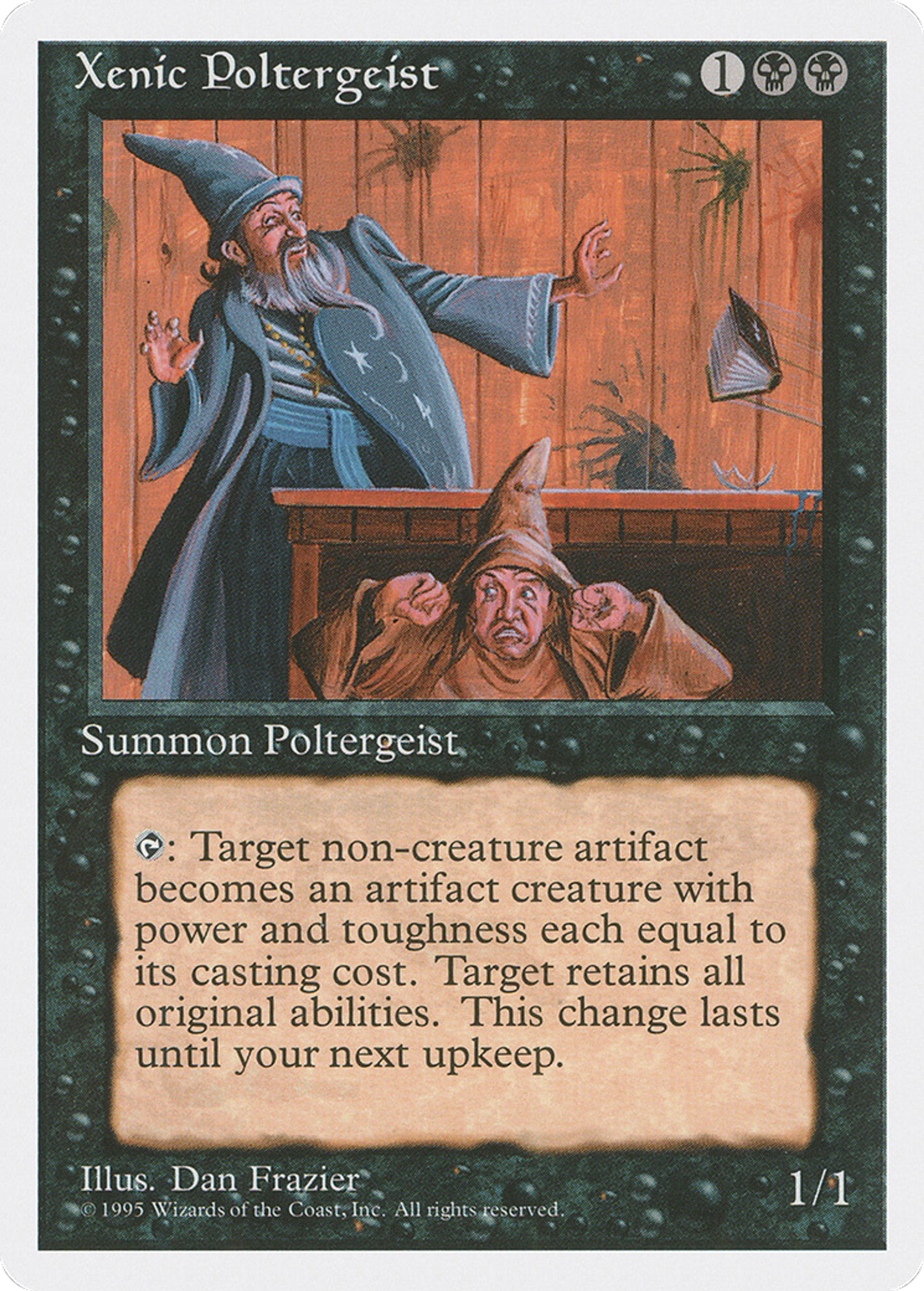 Xenic Poltergeist — Fourth Edition — Magic: The Gathering