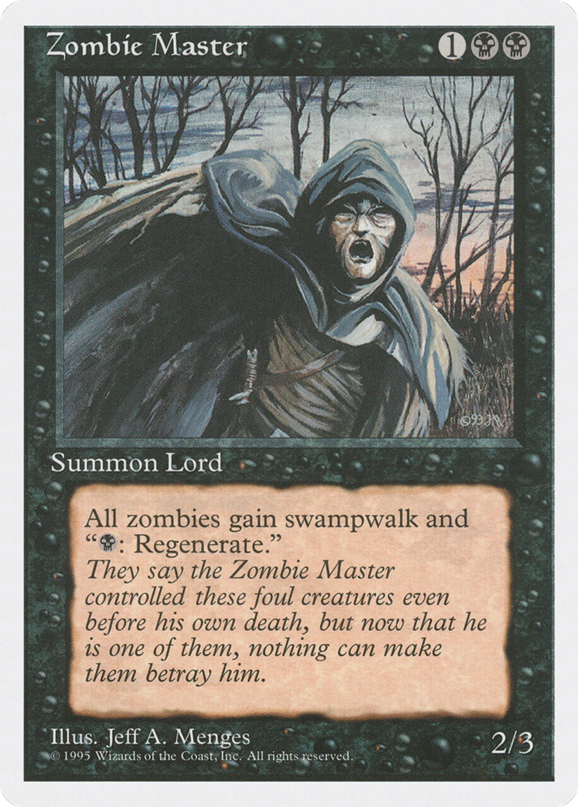Zombie Master — Fourth Edition — Magic: The Gathering