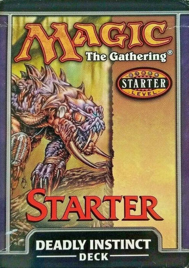 Product image for Starter 1999 Theme Deck Deadly Instinct