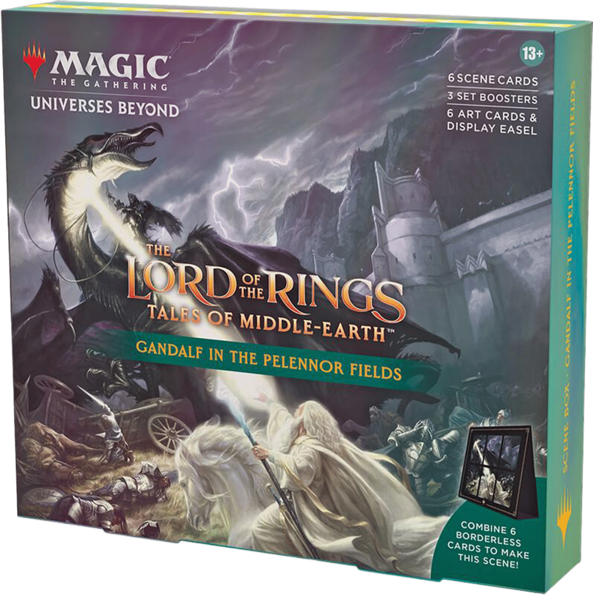 The Lord of the Rings Tales of Middle earth Scene Box Gandalf in the Pelennor Fields from The Lord of the Rings: Tales of Middle-earth - Magic: The Gathering