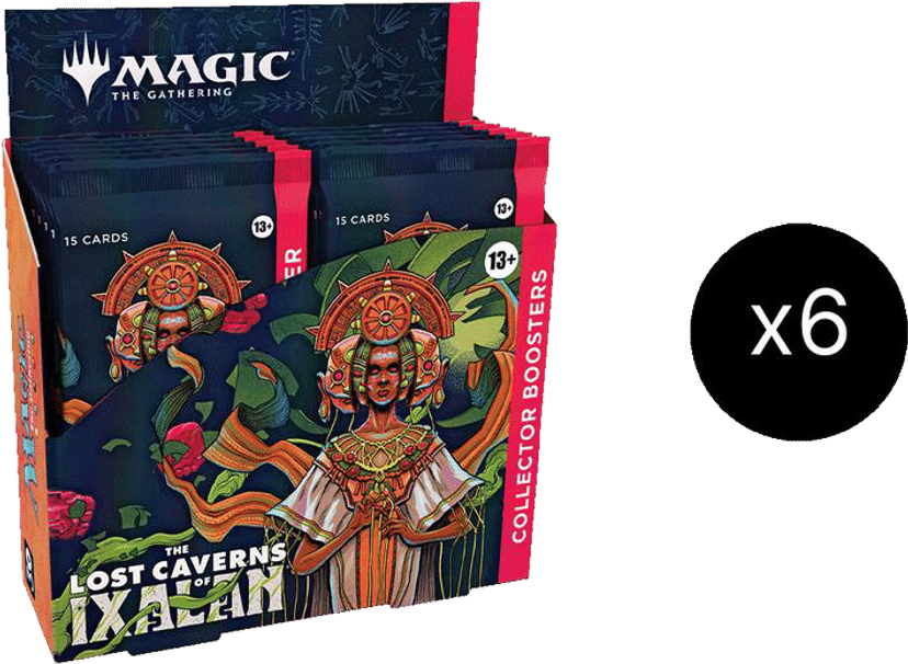 The Lost Caverns of Ixalan Collector Booster Box Case from The Lost Caverns of Ixalan - Magic: The Gathering