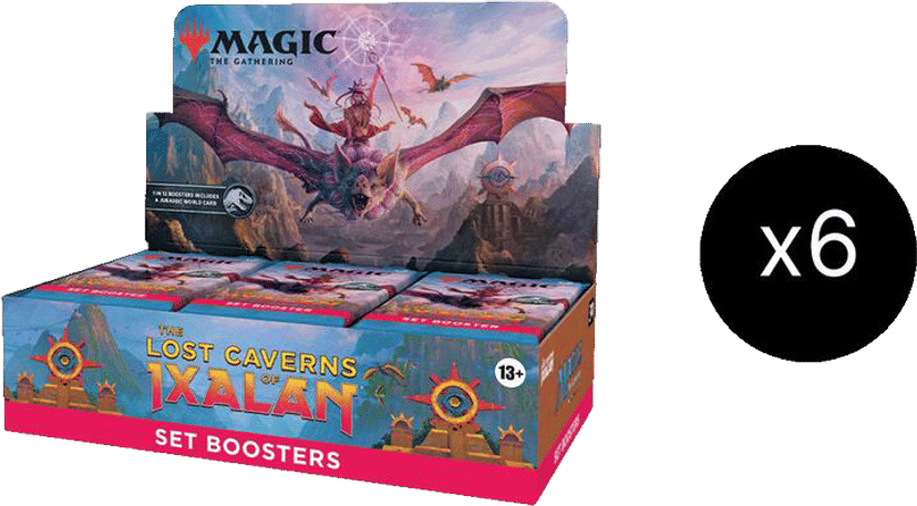 The Lost Caverns of Ixalan Set Booster Box Case from The Lost Caverns of Ixalan - Magic: The Gathering