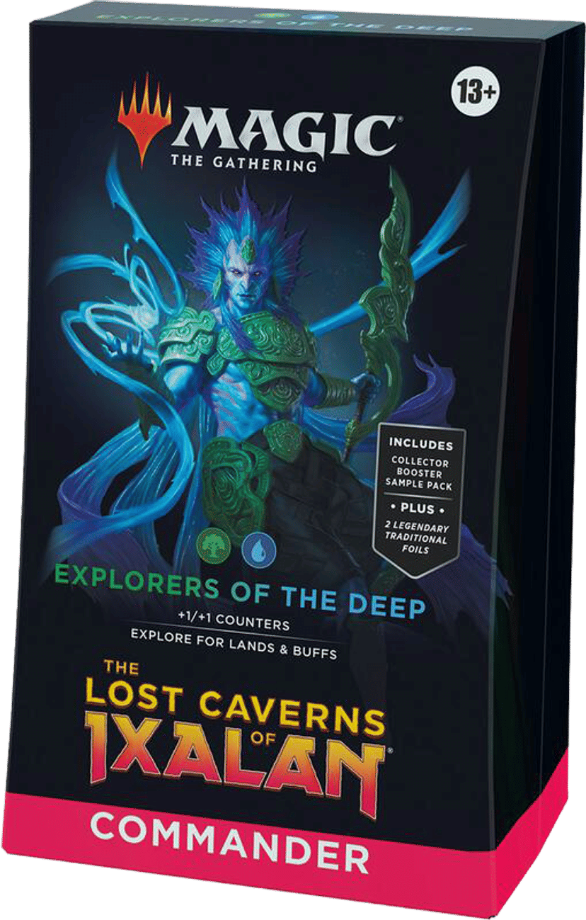 The Lost Caverns of Ixalan Commander Deck Explorers of the Deep from The Lost Caverns of Ixalan Commander - Magic: The Gathering