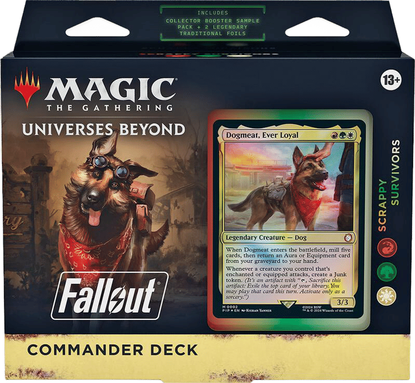 Fallout Commander Deck Scrappy Survivors from Fallout - Magic: The Gathering